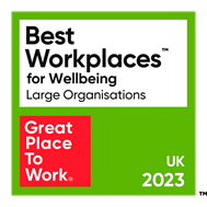 Great Places to Work Wellbeing certificate