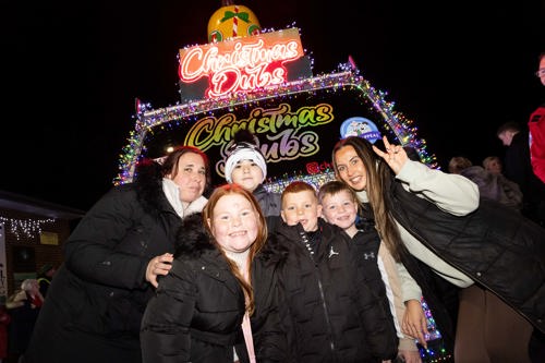 People enjoying the celebrations.