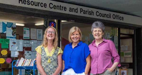 Alliance Home' CEO At Pill Resource Centre With Sue And Jill