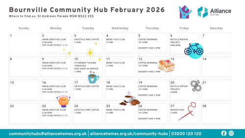 Bournville Community Hub February 2026