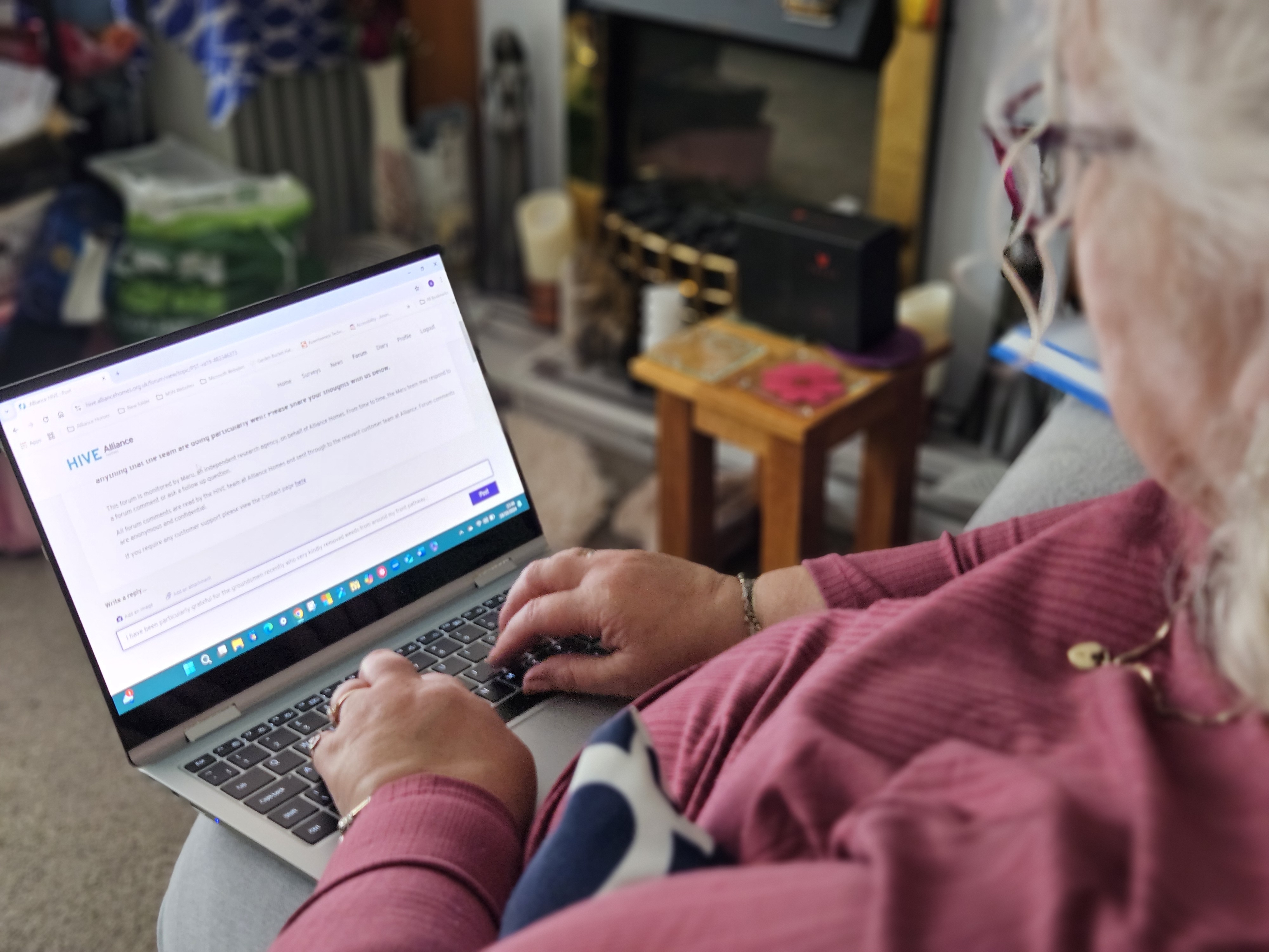 Alliance Homes Customer Using Hive